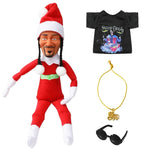 Snoop on a Stoop Christmas Elf Doll